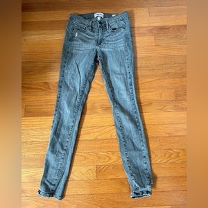 Gray Frame Jeans Le Skinny de Jeanne 27